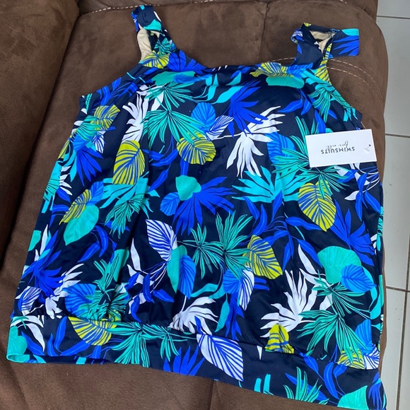 NWT Swimsuits for all tankini top size 20 - Picture 1 of 6